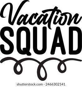 Vacation squad , summer design