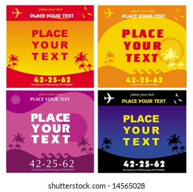 Vacation templates