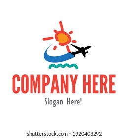 Vacation Themed Concept Logo Design