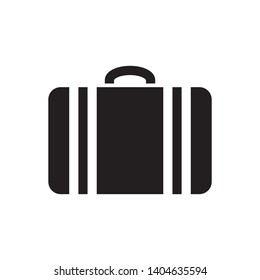 Vacation Travel Vacation concept equipment. Luggage icon.