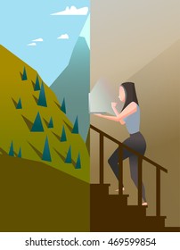 vacation travel. Online booking. Purchase tickets through the Internet, tours, accommodation. instant moving from home in the mountains. Online reservation