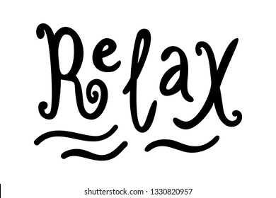 Vacation unique hand drawn lettering . Vector elements for greeting cards, invitations, posters, T-shirt design, fabric, clothes.