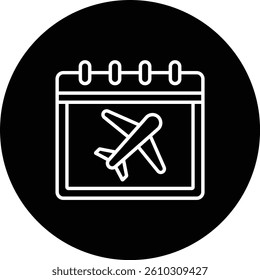 Vacation vector icon. Can be used for printing, mobile and web applications.
