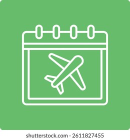 Vacation vector icon. Can be used for printing, mobile and web applications.
