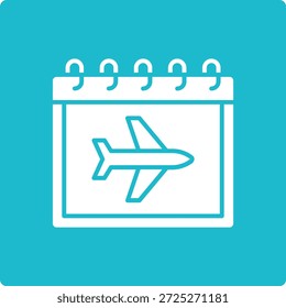 Icono de Vector de vacaciones. Se puede utilizar para aplicaciones de impresión, móviles y de Web.