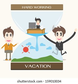 vacation,Businessman