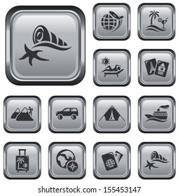 Vacations button set
