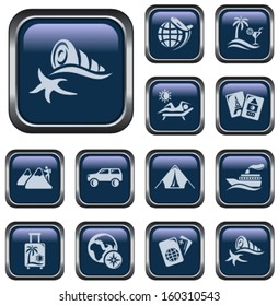 Vacations button set
