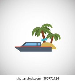 Vacations icon design