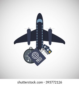 Vacations icon design