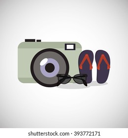 Vacations icon design