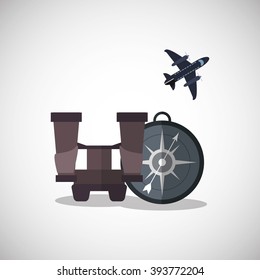 Vacations icon design