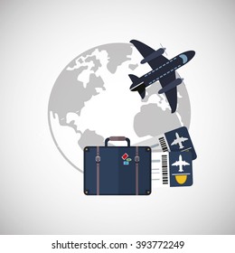 Vacations icon design