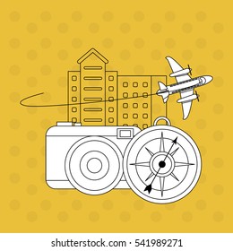 Vacations icon design