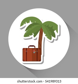 Vacations icon design