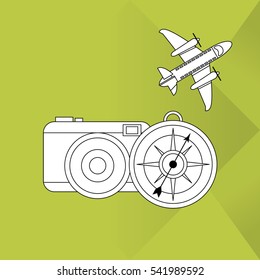 Vacations icon design