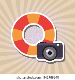 Vacations icon design