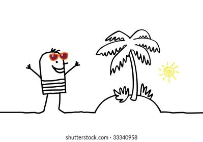 vacaciones e isla