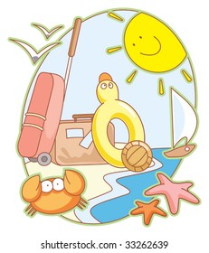 Vacations on the beach
