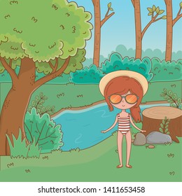 vacations and summer outdoor time