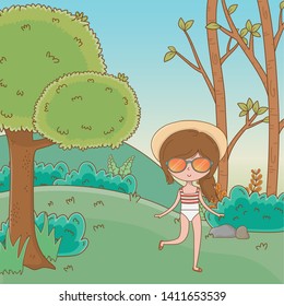 vacations and summer outdoor time