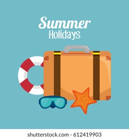 vacations travel holidays icons