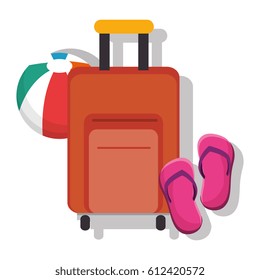 vacations travel holidays icons