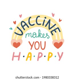 I am vaccinated.Motivational vaccine quote.Hand drawn lettering about covid-19.Time to vaccinate vector sticker,card,poster.Immunization campaign.Stop pandemic coronavirus.Healthcare.
Medical concept
