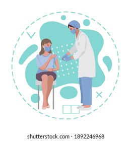 Vaccination of adults against influenza, coronavirus in the hospital