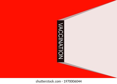 Vaccination concept with eps view.