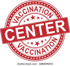 Vaccination Covid-19 testing center healthcare banner template isolated on white background. Vector illustration medical web site design