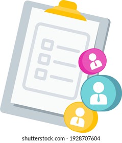 Vaccination first phase priority groups icon. Elderly people, social and health care workers. Protect people from the coronavirus pandemic. Global immunization.