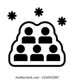 Vaccination flat line icon. Vaccine, syringe, inject, shield . Outline sign mascara for mobile concept and web design, store.