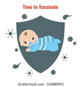 Vaccination and health concept. Medical immunization, patient healthcare.