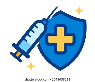 Vaccination and Health Protection Immunization Medical Concept