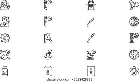Colección de iconos vectoriales de alta calidad con trazo editable. Ideal para Profesional y Proyectos Creativos.