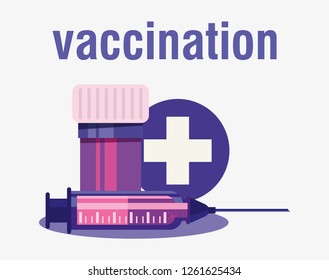 vaccination icon related