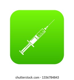 Vaccination icon. Simple illustration of vaccination vector icon for web