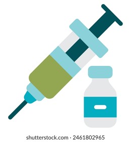 Vaccination icon for web, app, infographic, etc