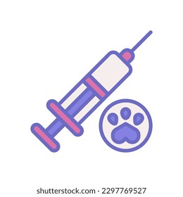 vaccination icon for your website design, logo, app, UI.