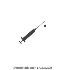
Vaccination and immunization icon logo vector template


