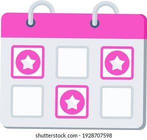 Vaccination plan icon. Schedule, dose of vaccine. Protect people from the coronavirus pandemic. Global immunization.