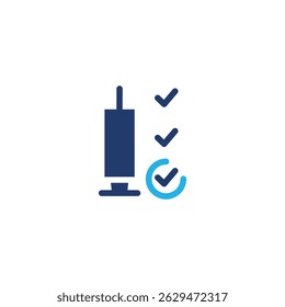 vacinação padrão colorido ícone vetor design bom para web ou aplicativo móvel