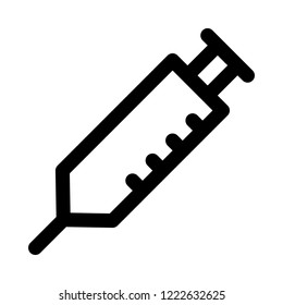Vaccination syringe or injection