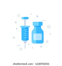 vaccination vector icon