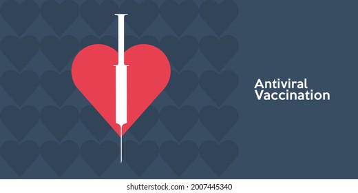 Vaccination. Vector illustration. Simple, fun, background pictures about vaccine action, immunity, health. 