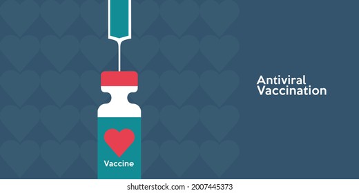 Vaccination. Vector illustration. Simple, fun, background pictures about vaccine action, immunity, health. 