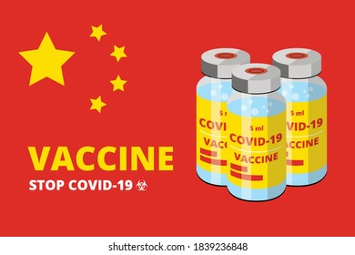 vaccine covid-19 corona china flat