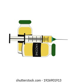 Vaccine Covid-19 -  Vector Stock Illustration 