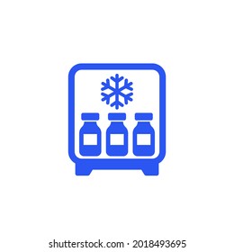 Vaccine In The Fridge Icon